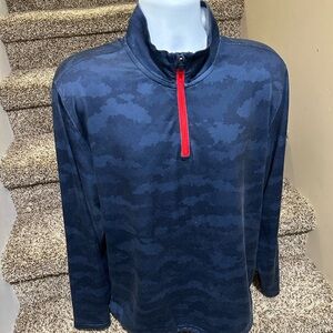 *Puma* America Volition men’s casual golf ⛳️ pullover 1/4 zip shirt - L - nice!